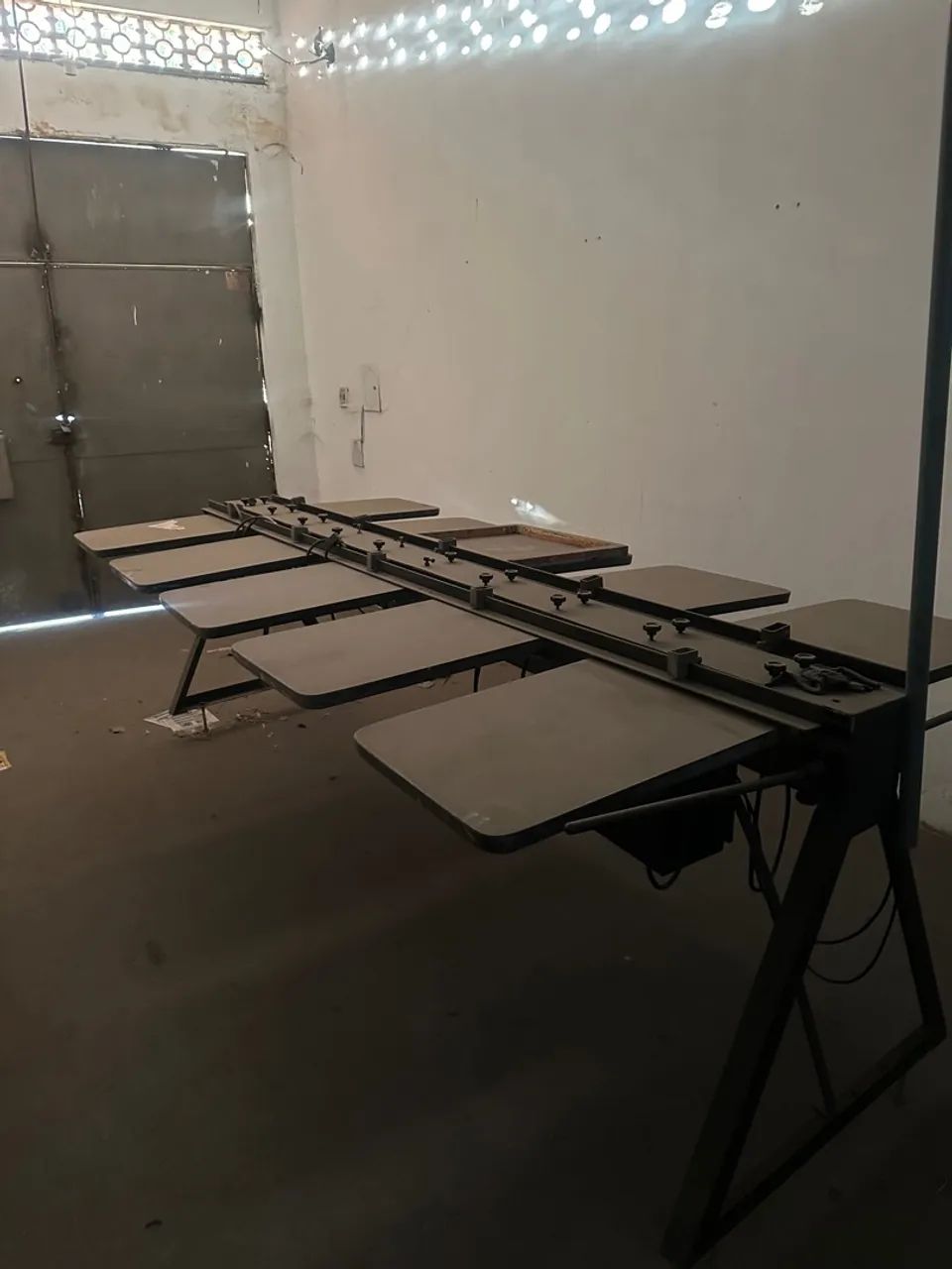 Mesa de Impressão Serigráfica - 6 Estações