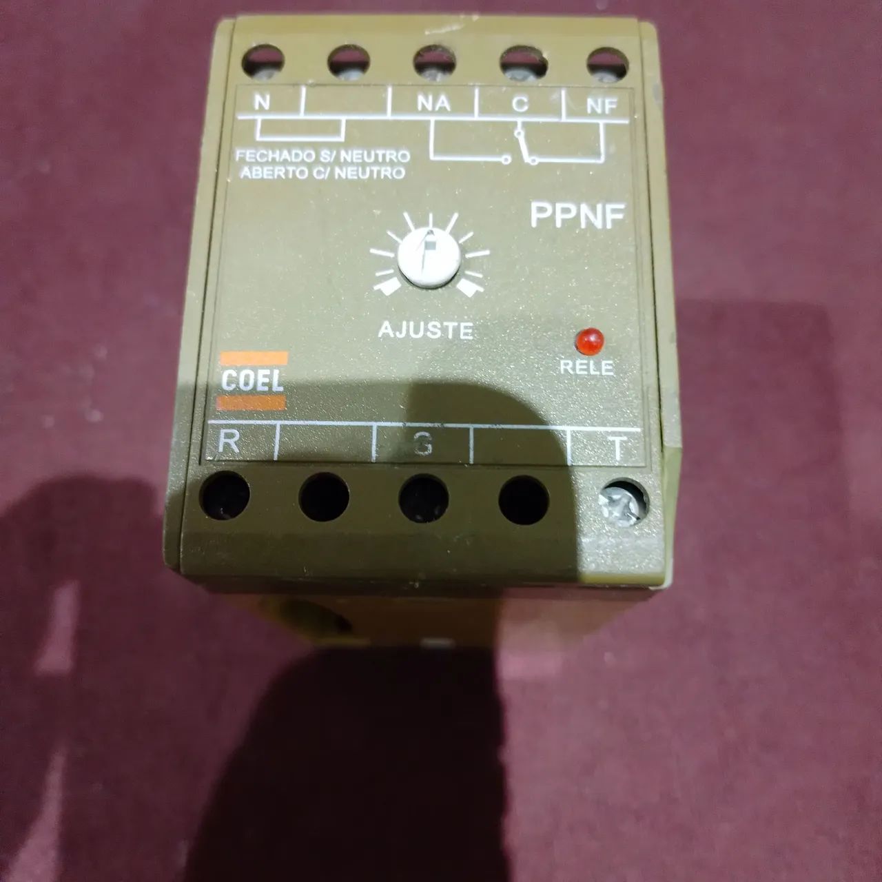 Relé falta de Fase com neutro Coel OBS* 