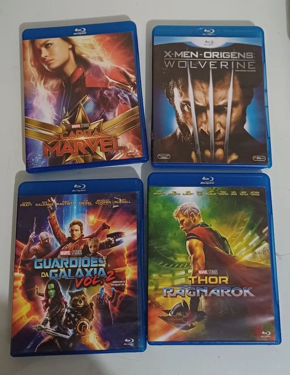 Coleção 4 blu-ray Marvel Original  - Foto 2