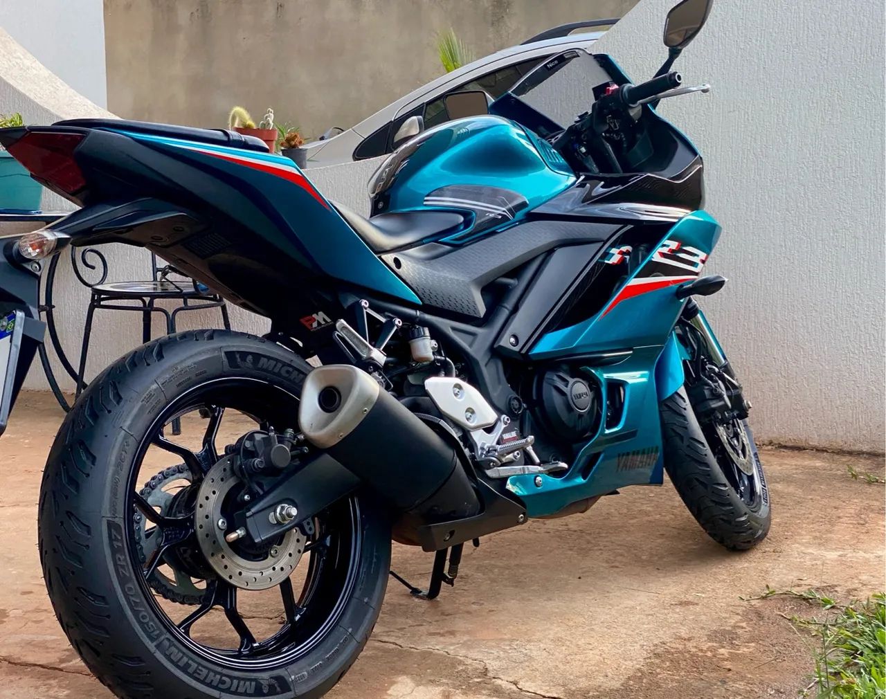 Yamaha R3 - Única roda preta em Brasilia - Foto 3