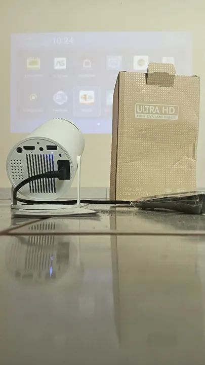 Projetor Portátil Ultra HD HY300 - Foto 3