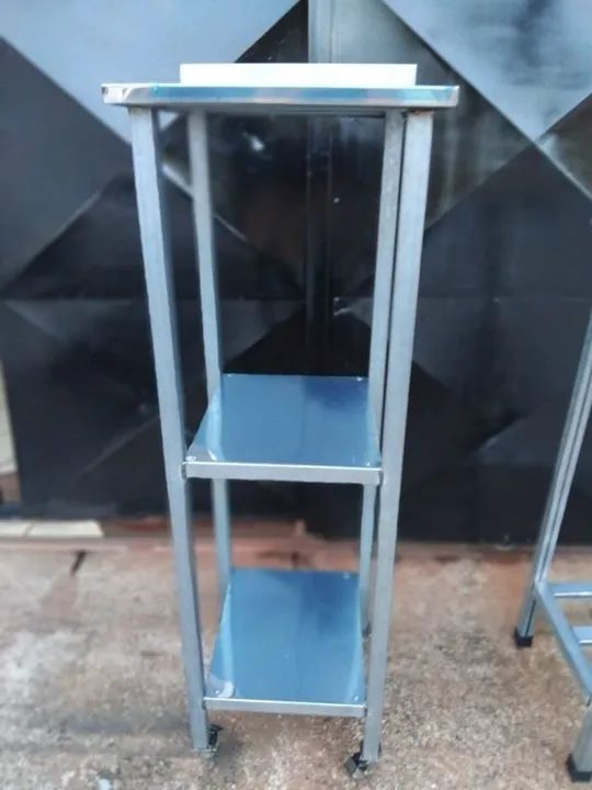 Carrinho auxiliar inox - Foto 2