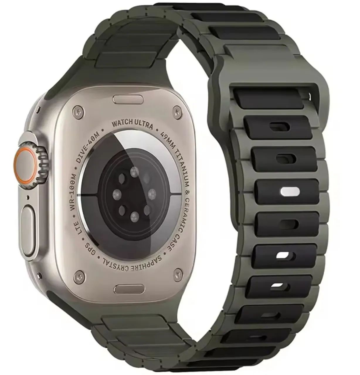 Pulseira para AppleWatch em silicone 42 a 49mm