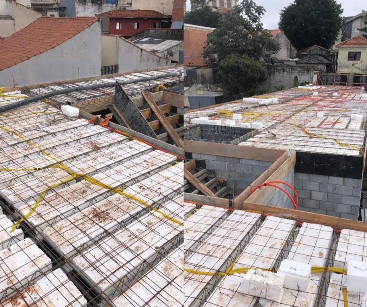 LAJE NO EPS /ISOPOR DE 33 CM Fundação e Estrutura para Construção
