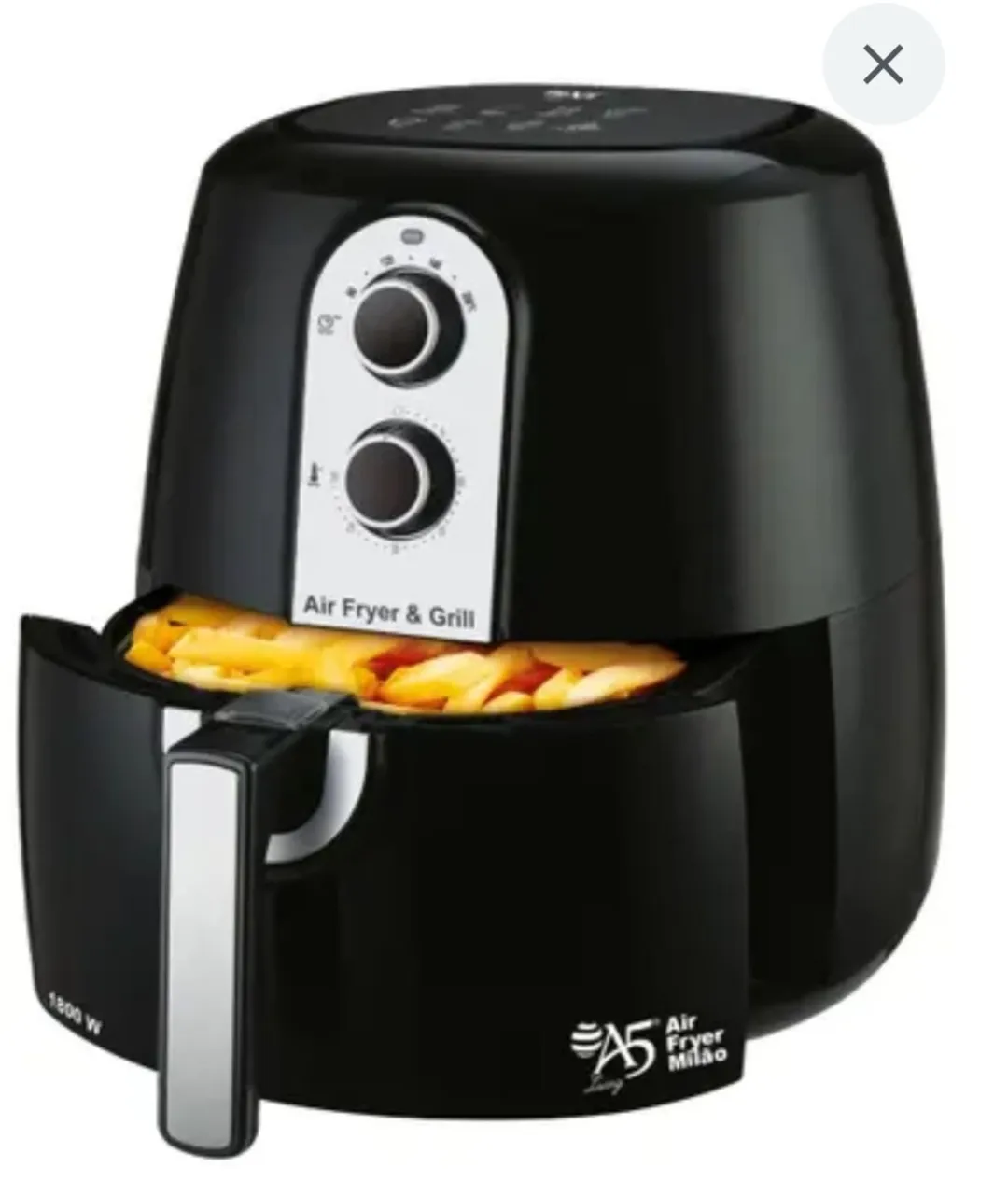 Fritadeira Elétrica Air Fryer Grill -