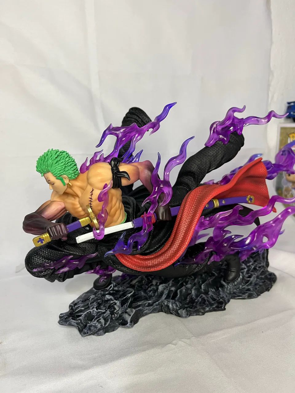 Action Figure Roronoa Zoro de One Piece - Brinquedo - Boneco colecionável - Foto 5