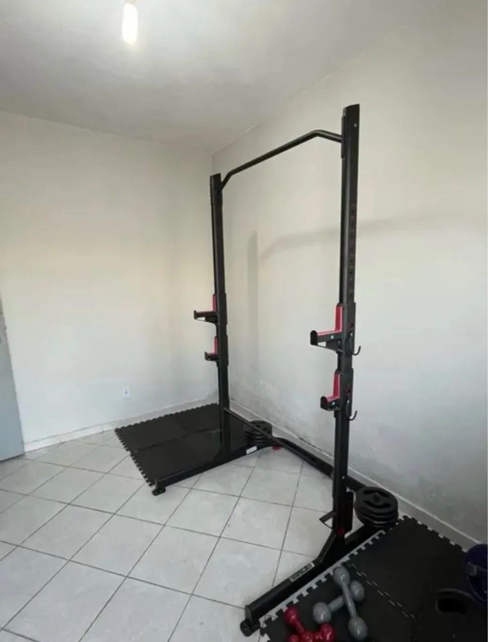 Rack musculação 