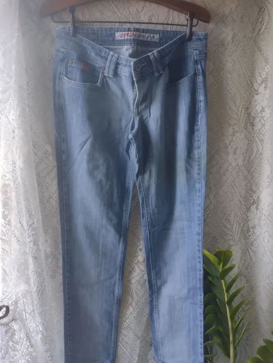Calça Jeans Azul Claro