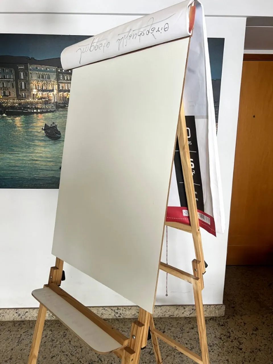 Lousa Quadro Branco Flip Chart 64872309909633122