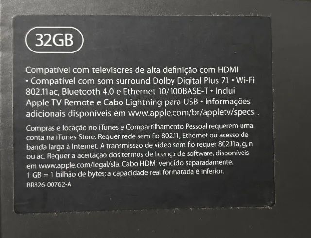 Apple TV 4ª geração  - Foto 2