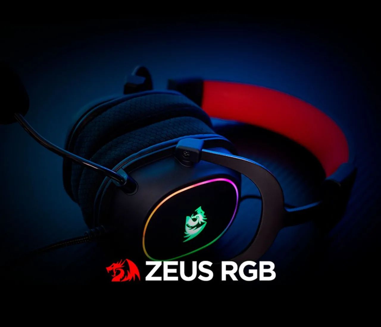 Headset gamer redragon Zeus X RGB - Foto 2