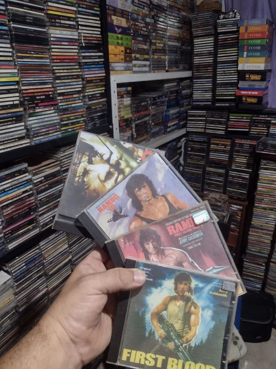 Coleção Rambo - CDs Trilhas Sonoras