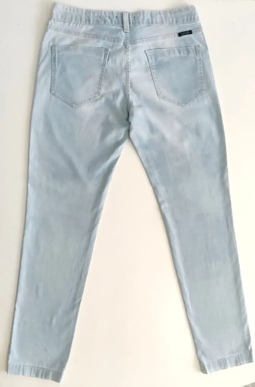Calça Jeans Feminina M. Officer - Foto 4