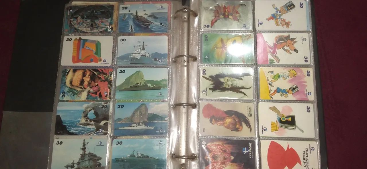 Coleção com 1000 Cartões Telefônicos antigos  - Foto 4