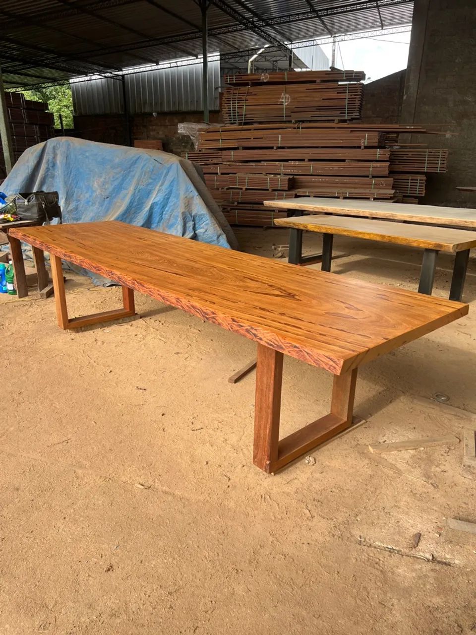 Mesa de Angelim Pedra 3.5x98 - Pronta Entrega - Foto 2