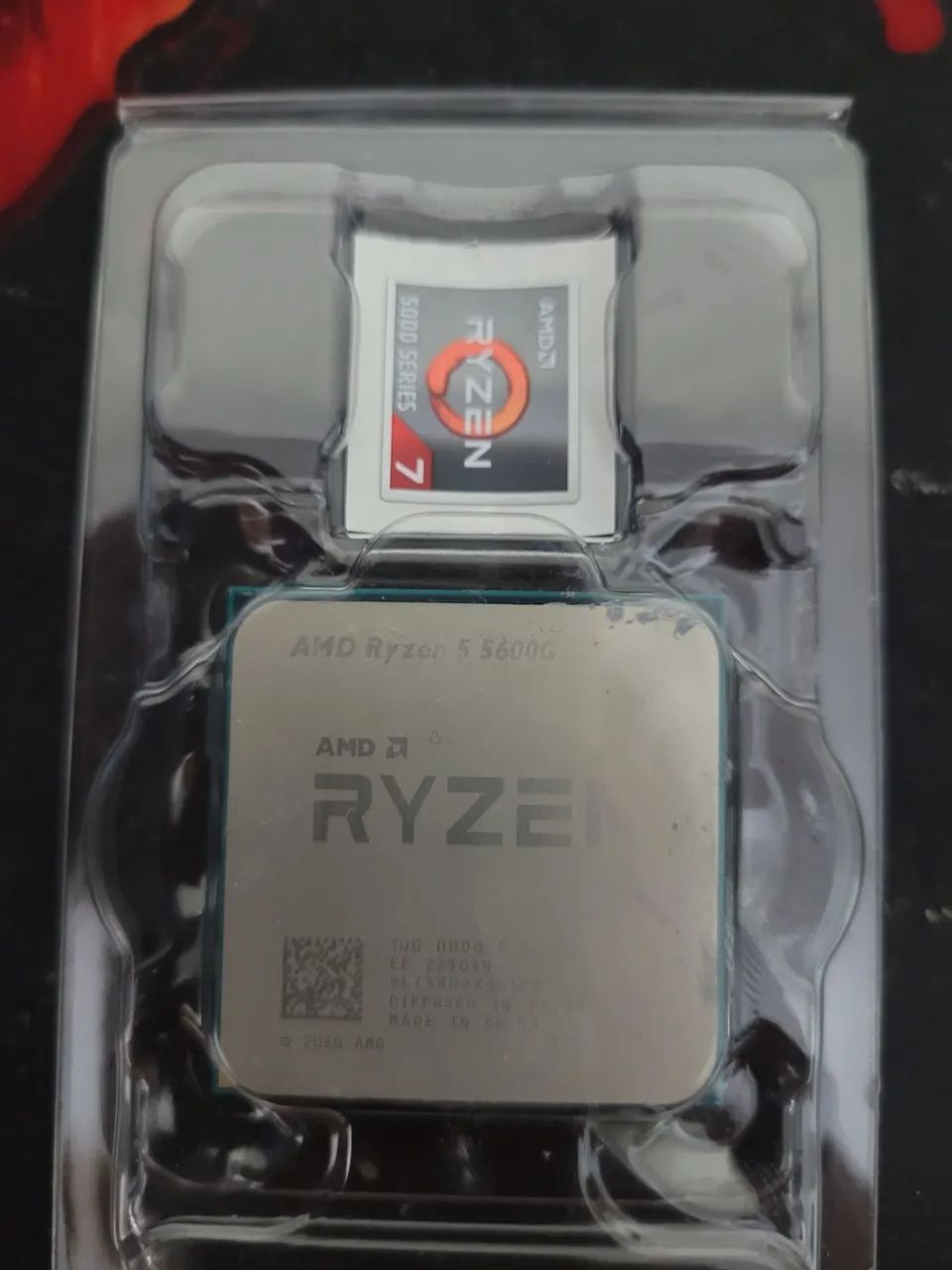 【新品未開封】AMD Ryzen 5 5600G Processador AMD Ryzen 5 5600G, 3.9GHz (4.4GHz Max Turbo), Cache
