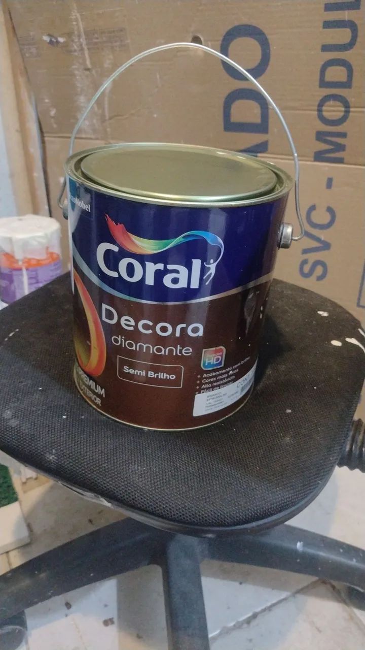 Tinta Coral Decora Diamante Semi Brilho