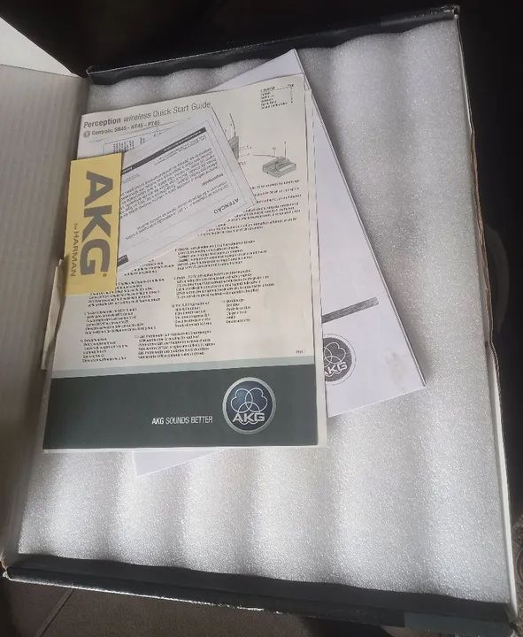 Microfone Sem Fio Perception SR 45 - Novo - Foto 3