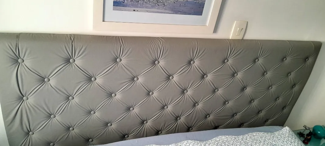 Painel cama casal capitonê