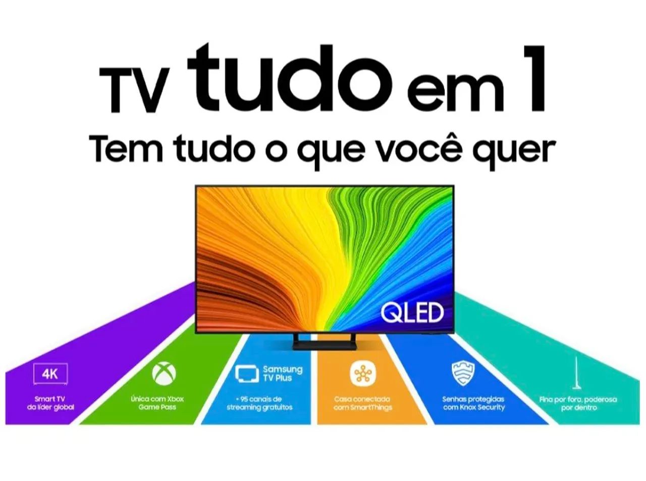 Smartv qled 55 Samsung 70d 120htz