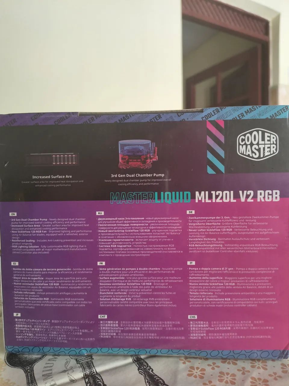Walter Cooler MasterLiquid ML120L V2 RGB - Foto 3