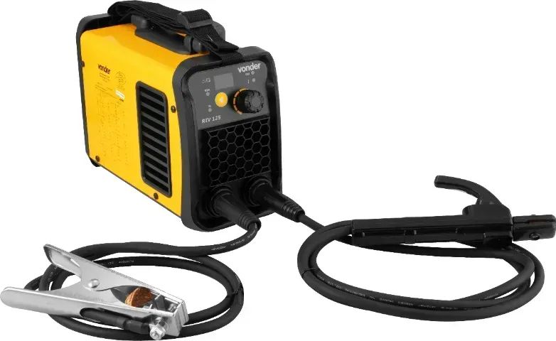 Máquina Inversor de Solda Eletrodo e TIG 120A com Maleta RIV125 Vonder - Foto 3