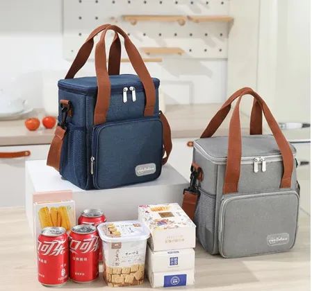 Bolsa Térmica Com Alça De Mão E Lateral Isolamento Térmico Eficiente z979 - Foto 4