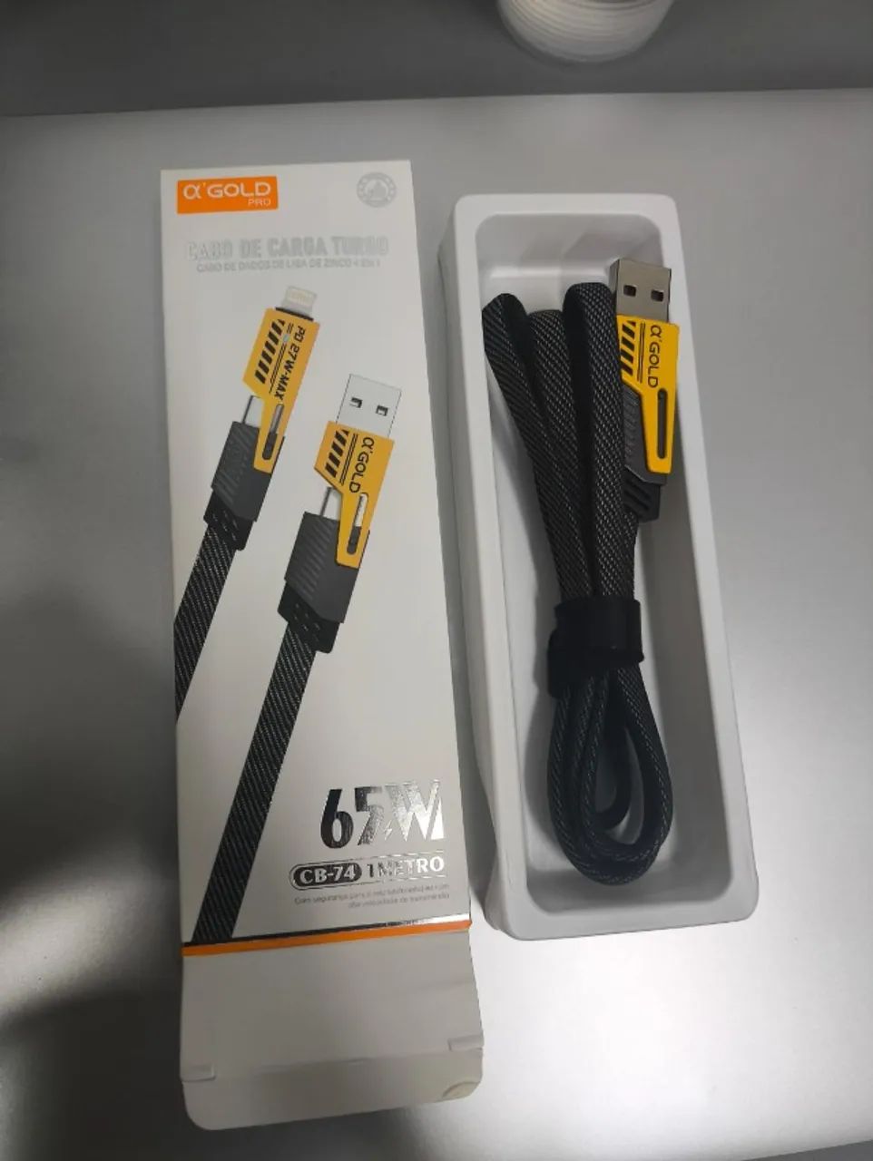 Cabo USB 4 em 1 - Foto 3