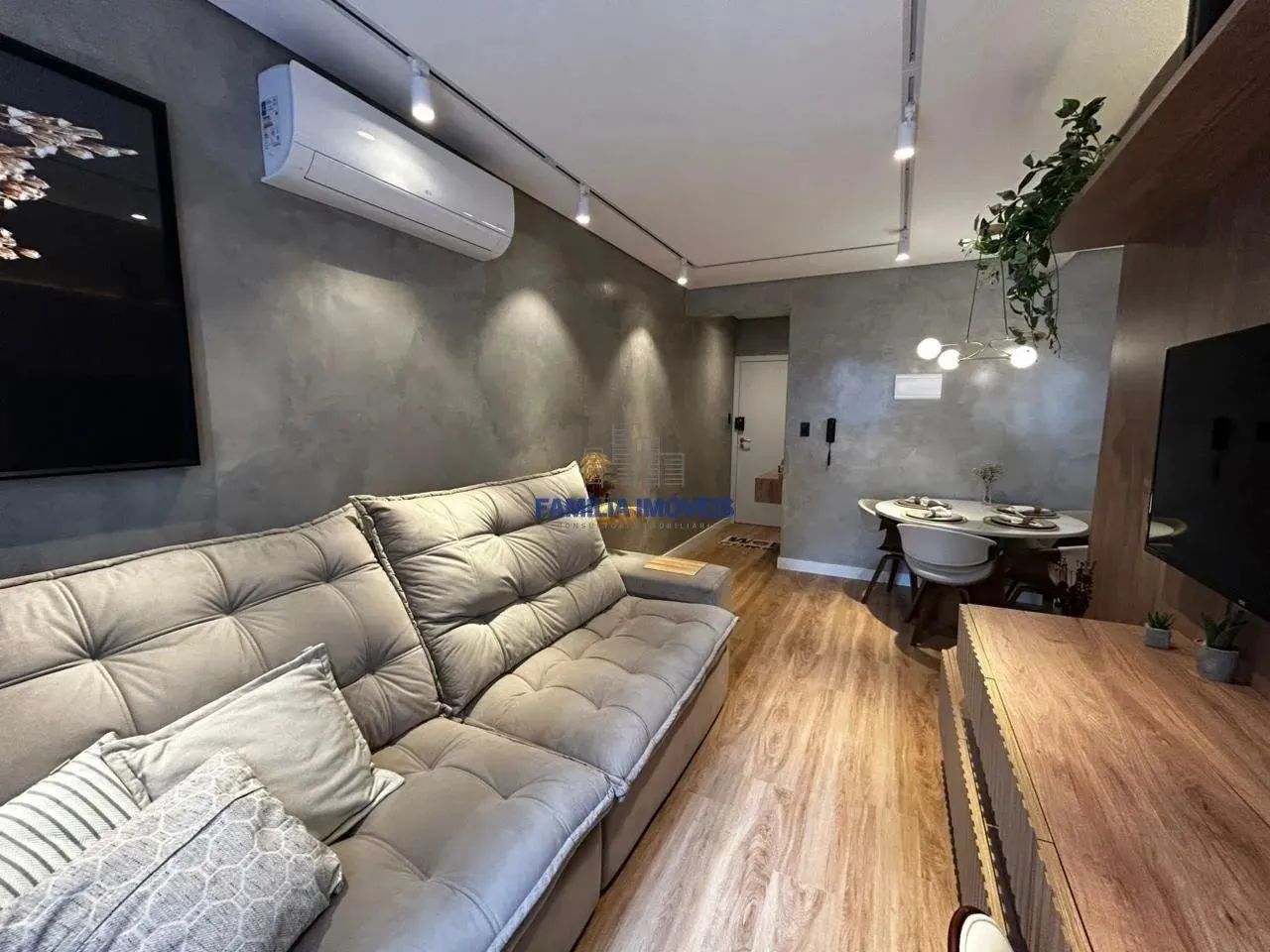 Apartamento vender ou alugar 1 quarto mobiliado Gonzaga Santos SP - Foto 6