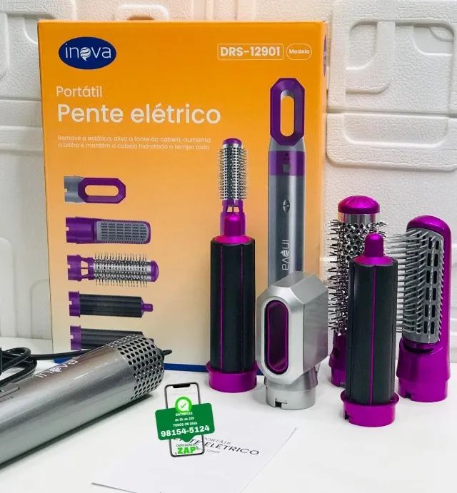 Escova Secadora Kit 5em1 - Entrega das 9 até 22hrs - Foto 2