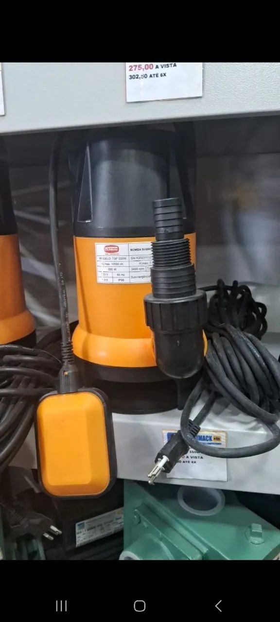 BOMBA SUBMERSIVEL 550W MON 220V TSP-550W THEBE - Foto 2