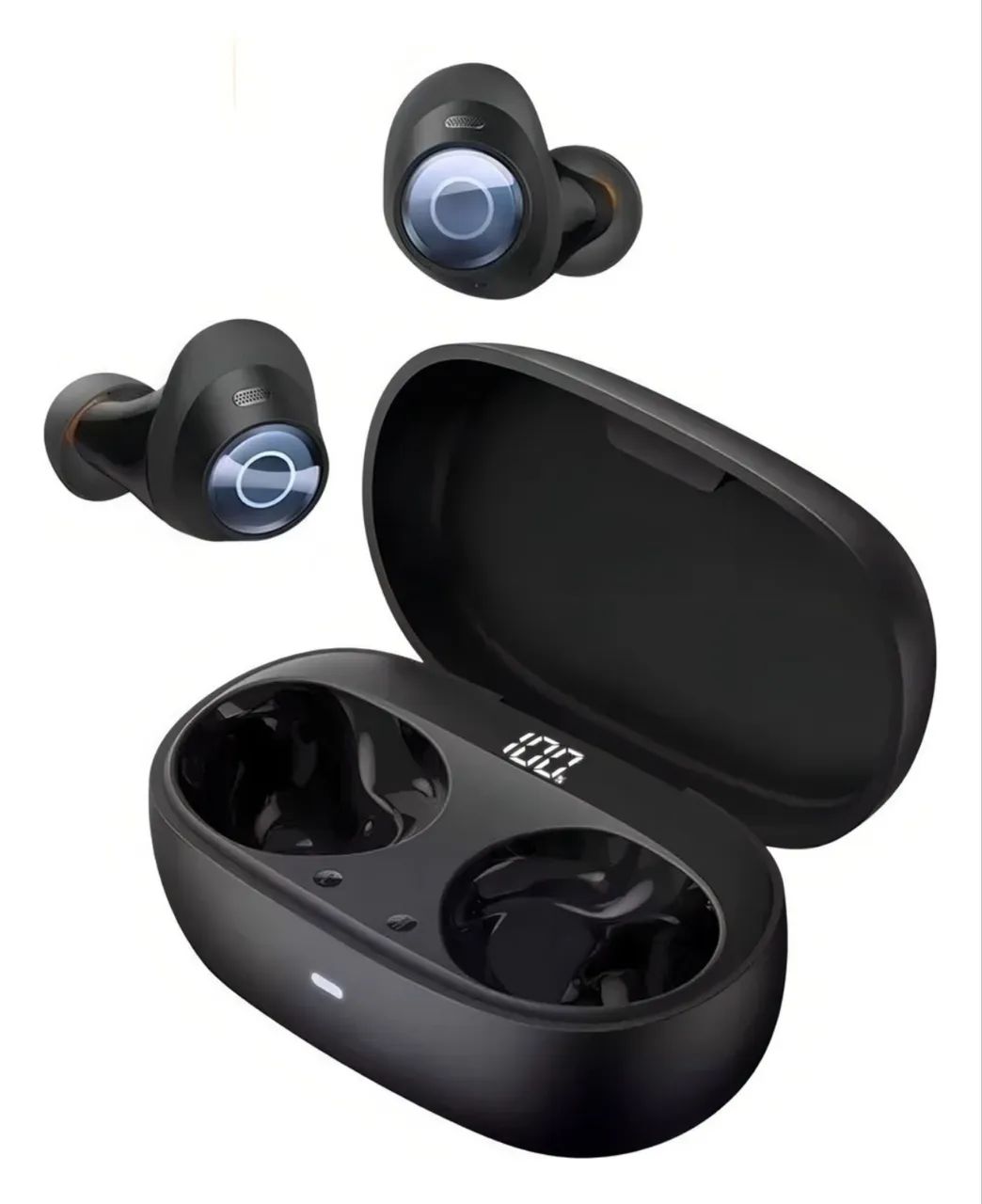 Fone De Ouvido Baseus Ma10 Pro Bluetooth 5.3 Com Anc -48db Cor Preto