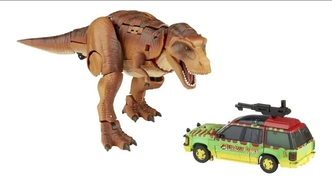 Transformers Jurassic Park Tyrannocon Rex E Autobot - Foto 2