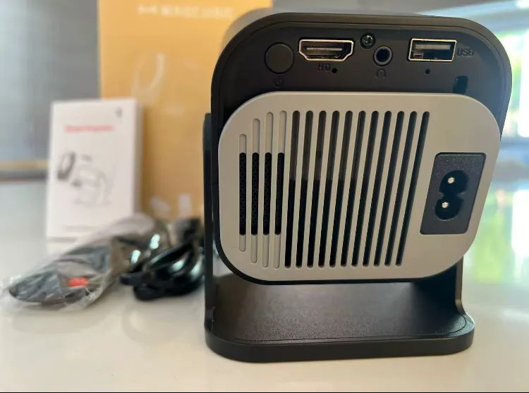 Projetor Smart HY 320 Mini Preto Original Android 13.0 Full 4K HD Bluetooth Wi-fi 6.0 - Foto 2