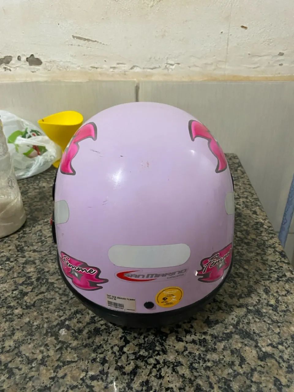 Vendo capacete San Marino - Foto 3