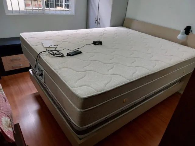 Colchão bioquântico  king size com massageador