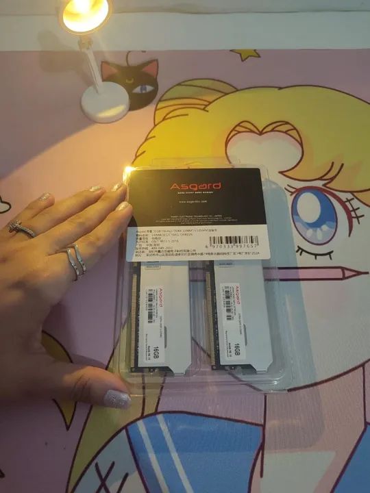 Memória RAM ASGARD DDR4 3200MHz com dois pentes de 16GB. - Foto 3