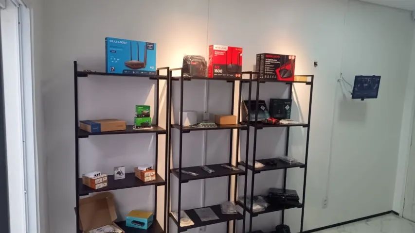 Estante Estilo Industrial NOVA! 5 prateleiras Multiuso para Escritório Sala Quarto Comerci - Foto 4