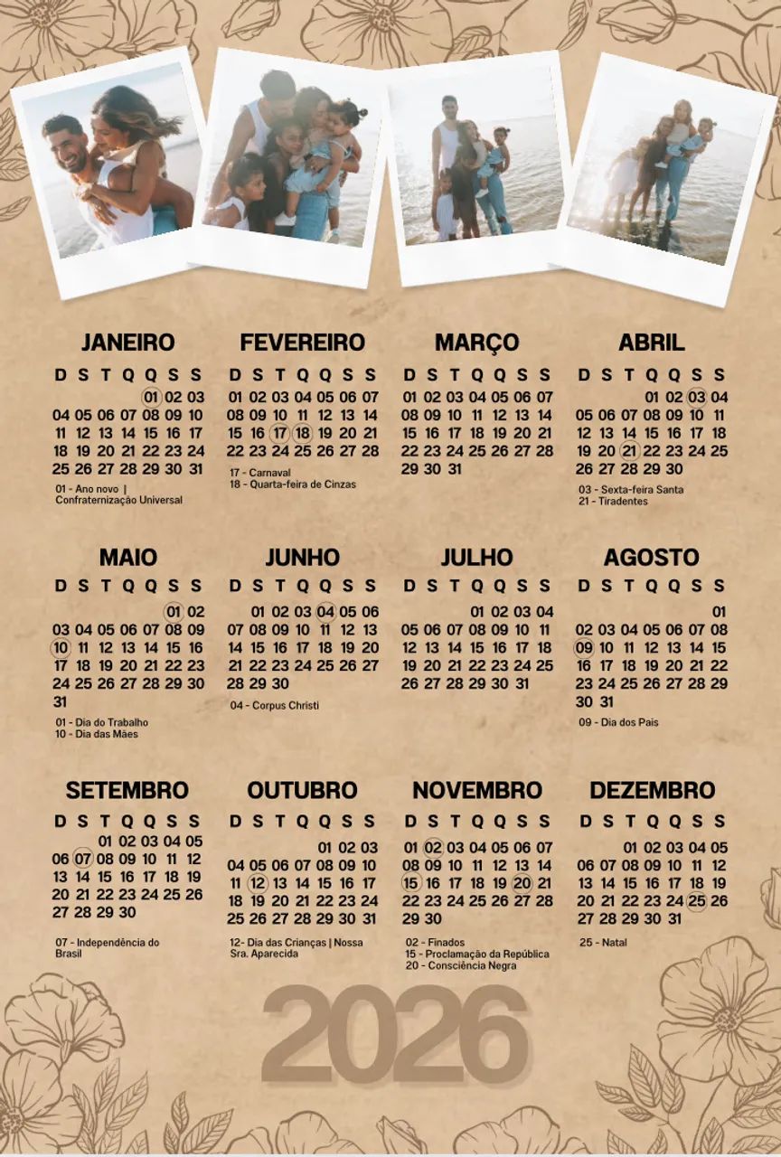 Custom calendar64595544206723121