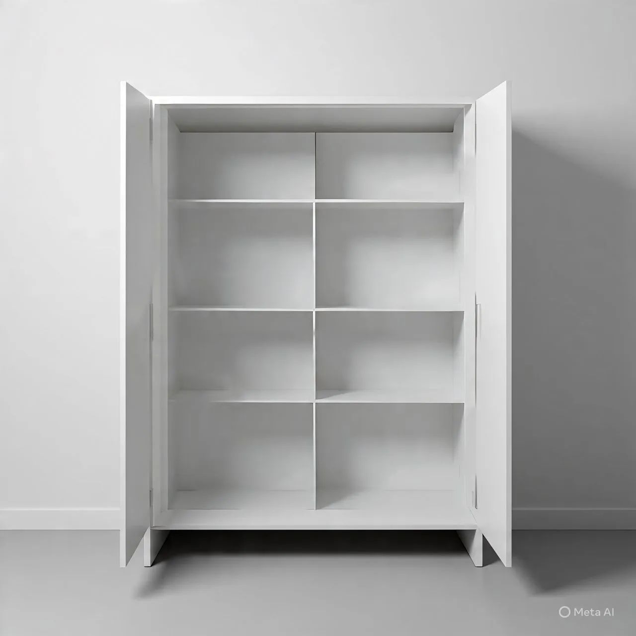 Armários MDF branco 