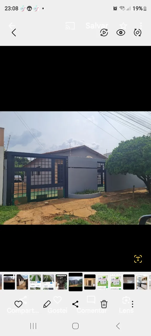 Casa com edicula