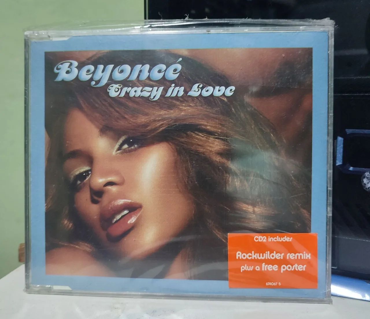 Beyoncé - Crazy In Love CD Single (Azul) + Poster [Importado]