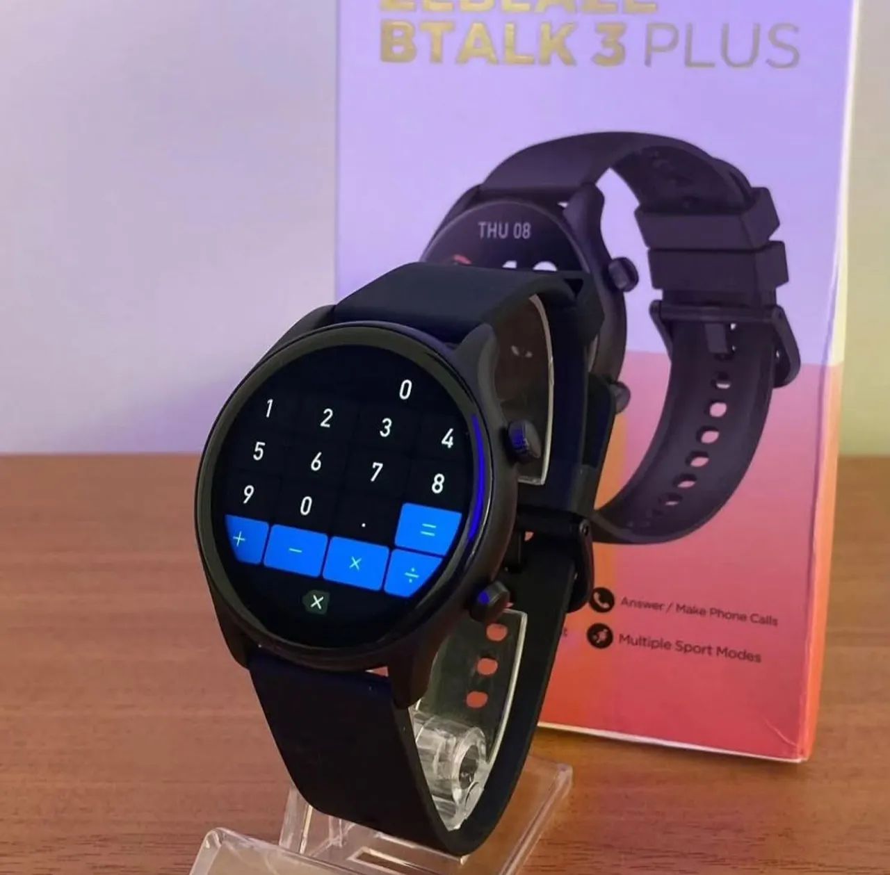 Smartwatch Zeblaze Btalk 3 Plus - Faz e atende ligações/ Monitor de saúde 24H (Lacrado) - Foto 5