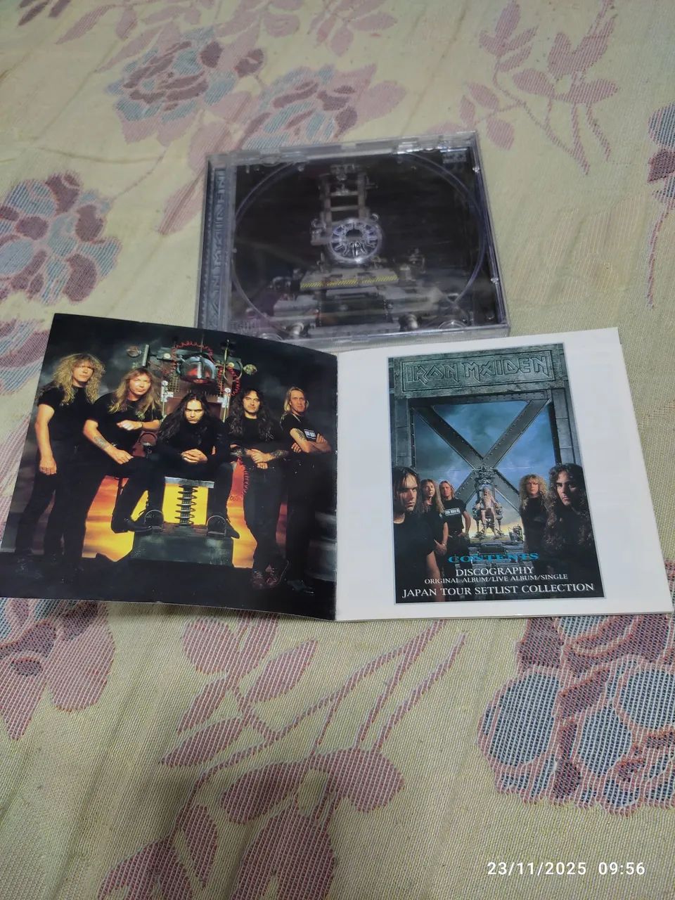 Iron Maiden - Encarte de cd Japonês  - Foto 2