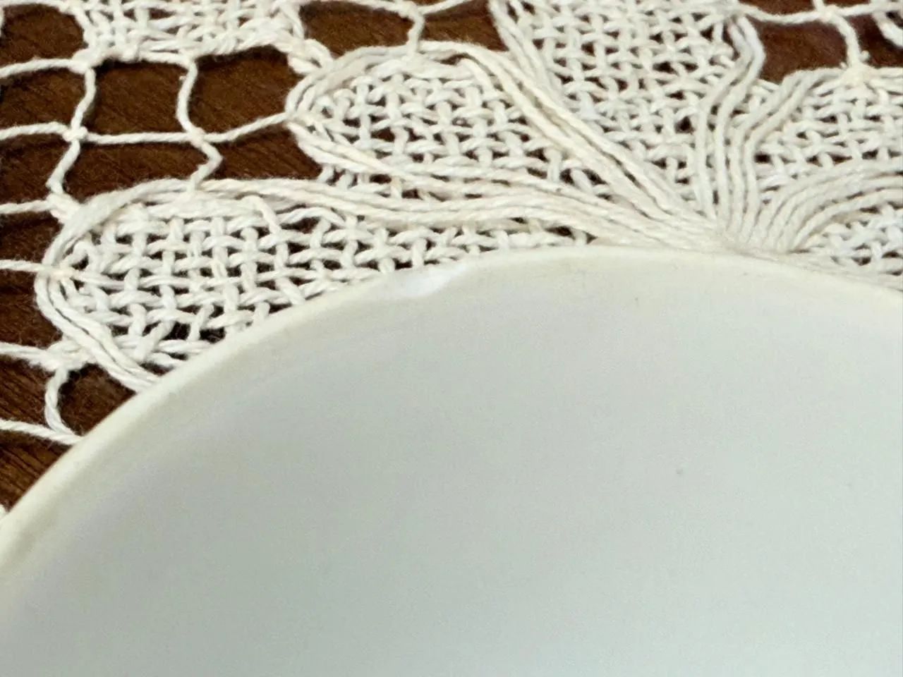 Antigo jogo de chá em porcelana Steatita Paraná anos 70 - Foto 6