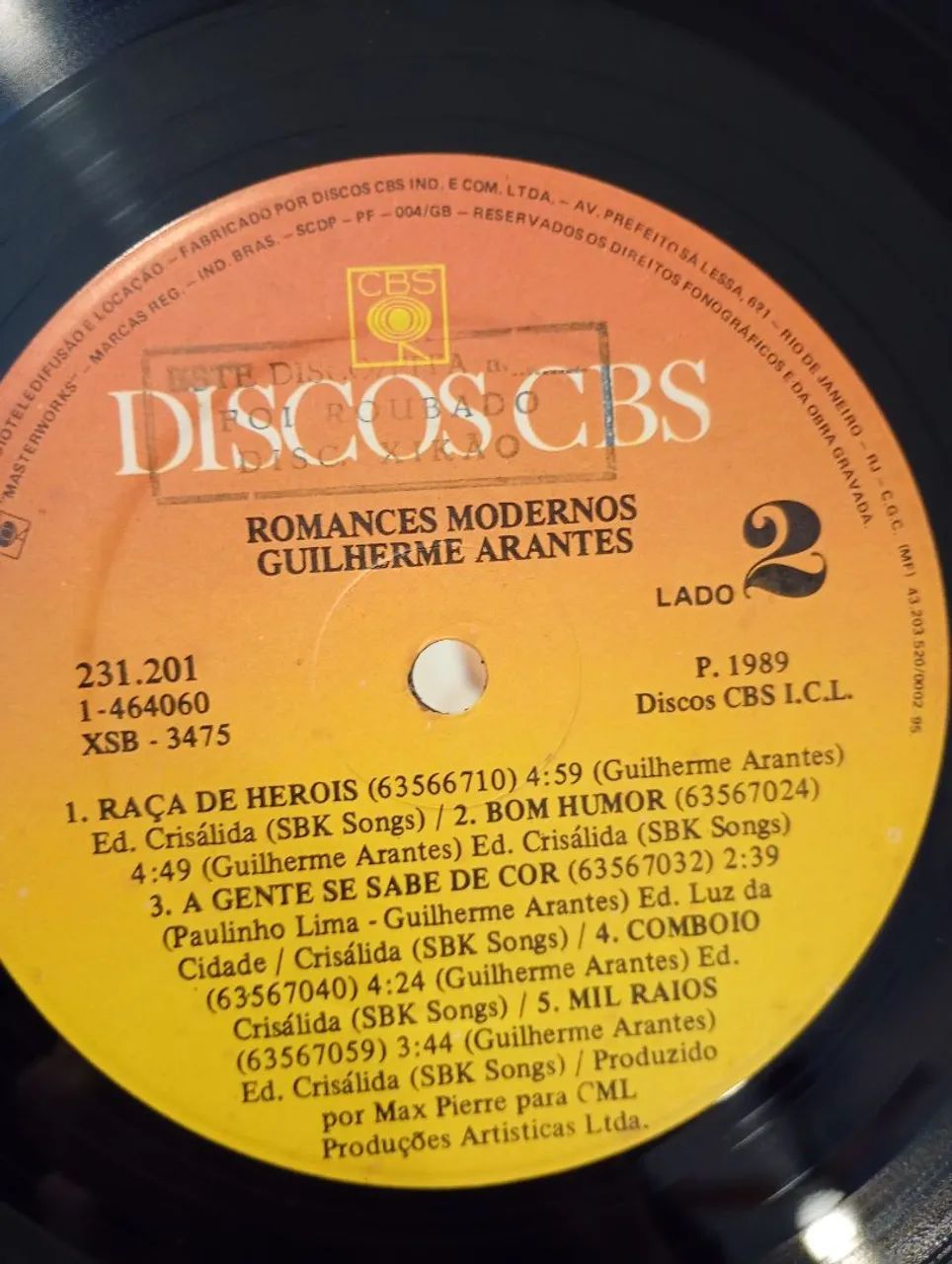 LP Guilherme Arantes - Romances Modernos  - Foto 5