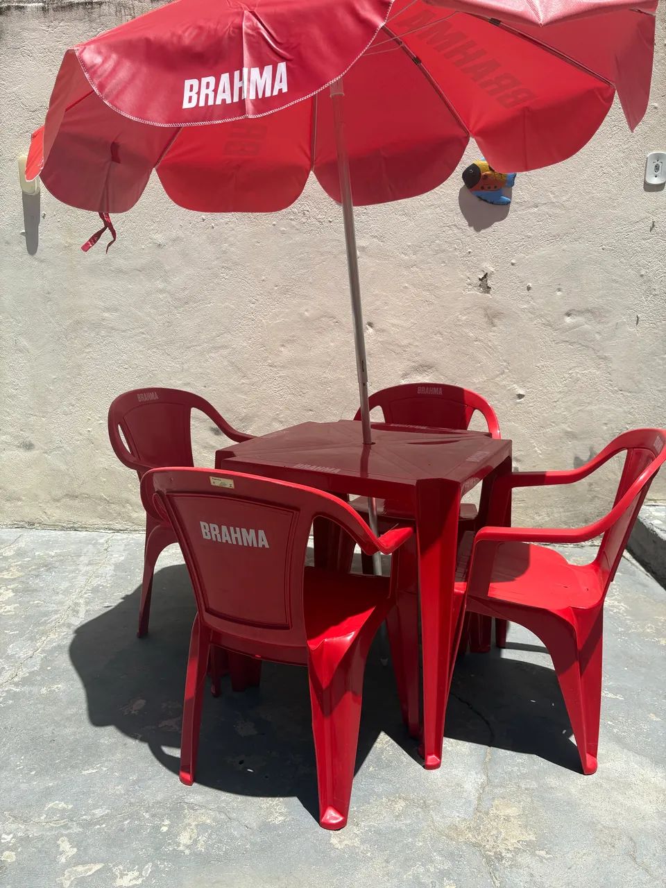 Conjunto de mesas com 4 cadeiras - Brahma - Foto 5