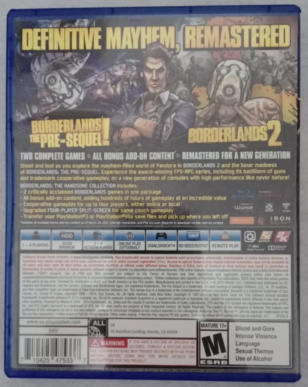 Borderlands The Handsome Collection - Ps4 - Mídia Física (Usado) - Foto 5