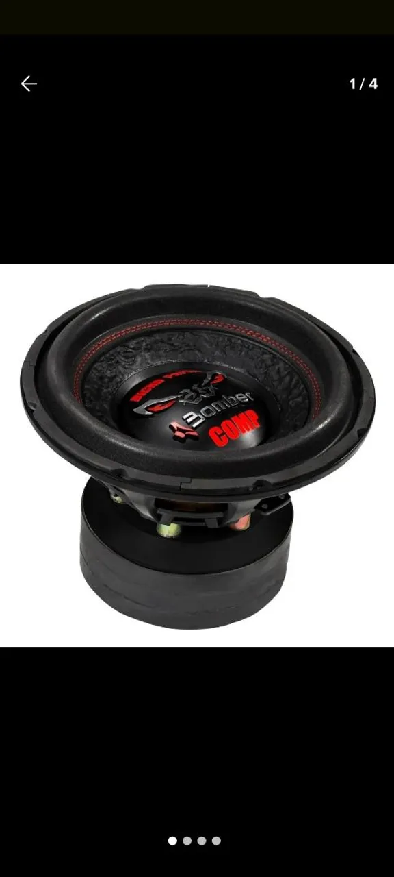 Subwoofer Bomber Comp 12 Polegadas