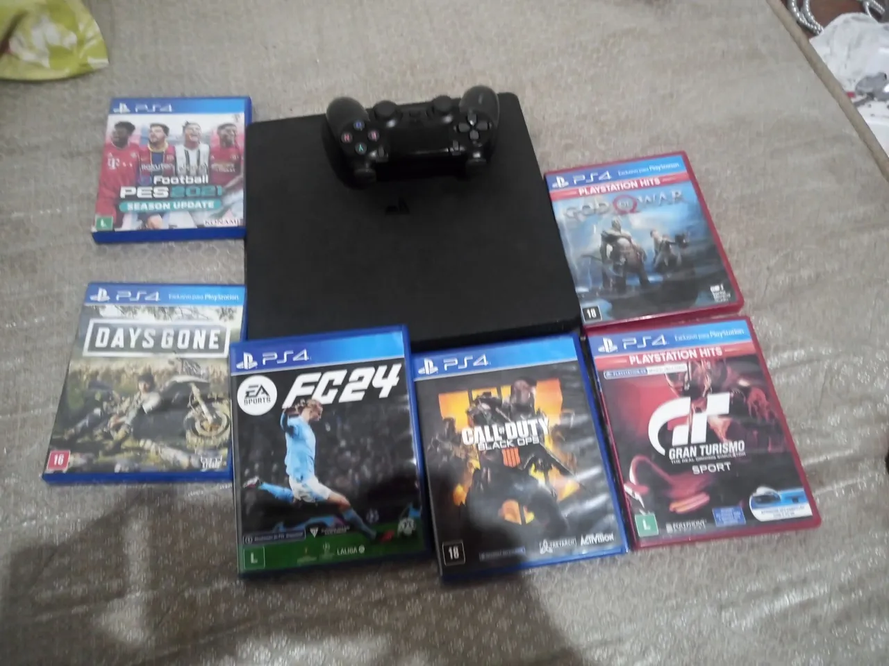 Playstation 4 (PS4): Console + Jogos